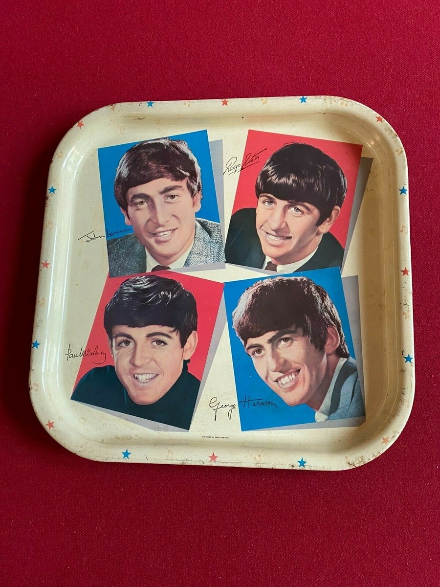 1964, Beatles, Metal Serving Tray (Scarce / Vintage) | eBay