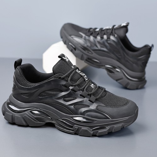 NEW Mesh Thick-soled Dad Shoes Casual Shoes And Popcorn Sports - Picture 10 of 26