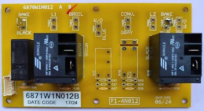 LG 6871W1N012B Oven Range Stove Power Control Board