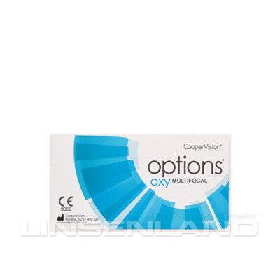 CooperVision OPTIONS Oxy Multifocal 6er | Multifokale Monatslinsen