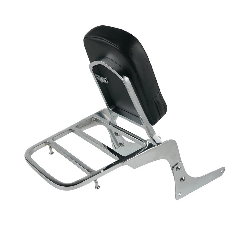 Sissybar de moto con portaequipajes y respaldo para Honda Rebel 250 CMX250 Foto 2 de 4