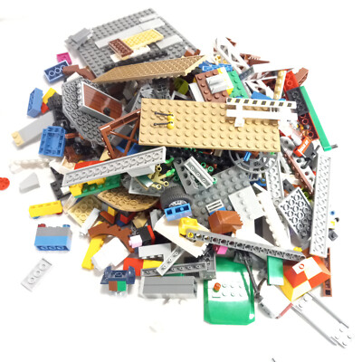 2 Pound Bulk LEGO Assorted Bricks Base Plates As Shown In Pics