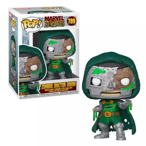 Funko Pop Marvel Zombies #789 Zombie Doctor Doom - Figura de vinilo NUEVO