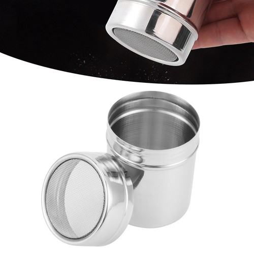 Stainless Steel Fine Mesh Powder Shaker Sifter for Baking Cooking with Cover - Picture 17 of 19
