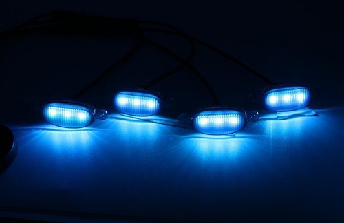 Raptor Style Off-Road Retrofit BT RGB Lamp Front Hood Grille Bumper Mesh Marker - Picture 16 of 19