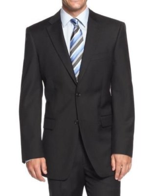 NWT Jones New York Collection Men's Wool Herringbone 24/7 Suit