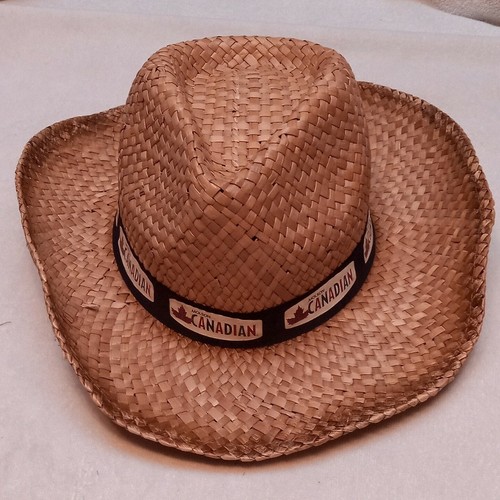 Molson Canadian Cowboy Hat Straw 