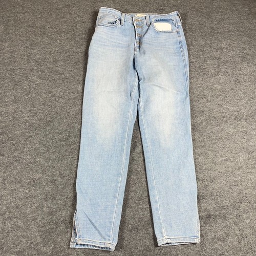 Levi's 721 Jeans Womens 30 Blue Denim High Rise Skinny Ankle Button Fly Stretch - 第 1/15 張圖片