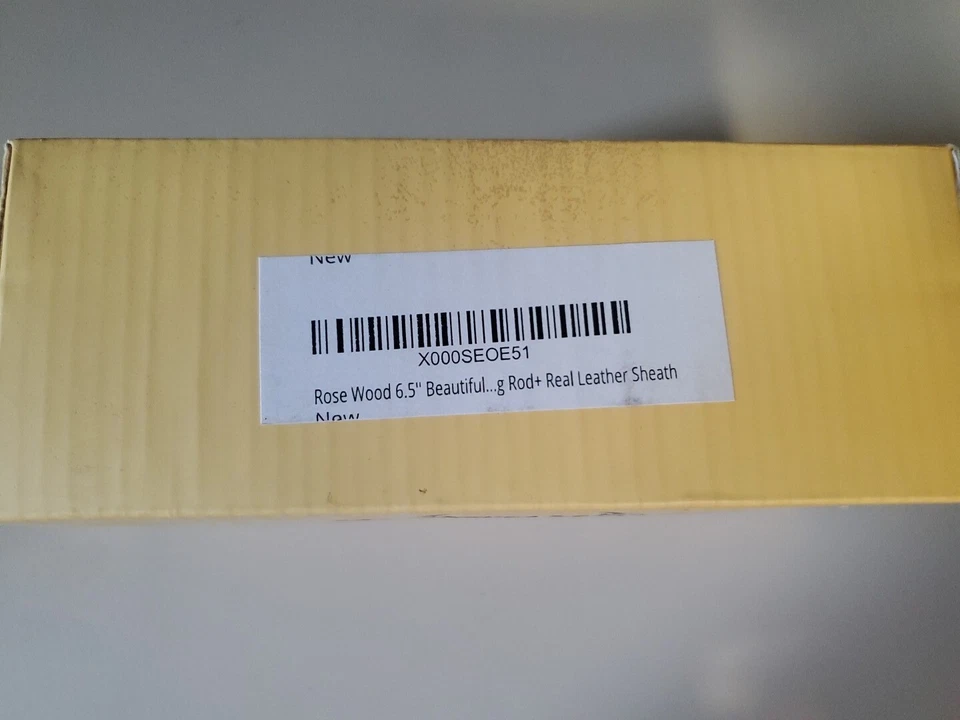 NUEVO SIN ABRIR Best Buy Damasus1 Madera de Rosa con Funda de Cuero 🔥 🔥 Foto 4 de 4
