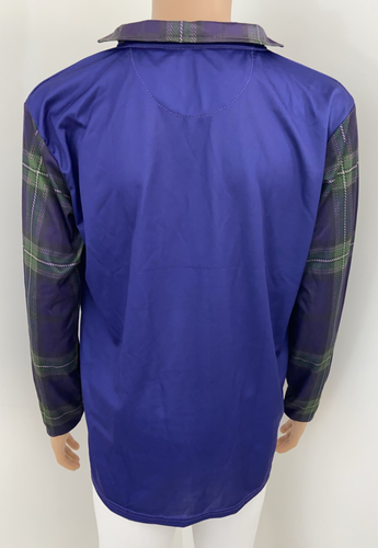 AIRC Sportswear XL Scotland Jersey Cricket Shirt w Tartan Polyester Long Sleeve - Bild 4 von 12