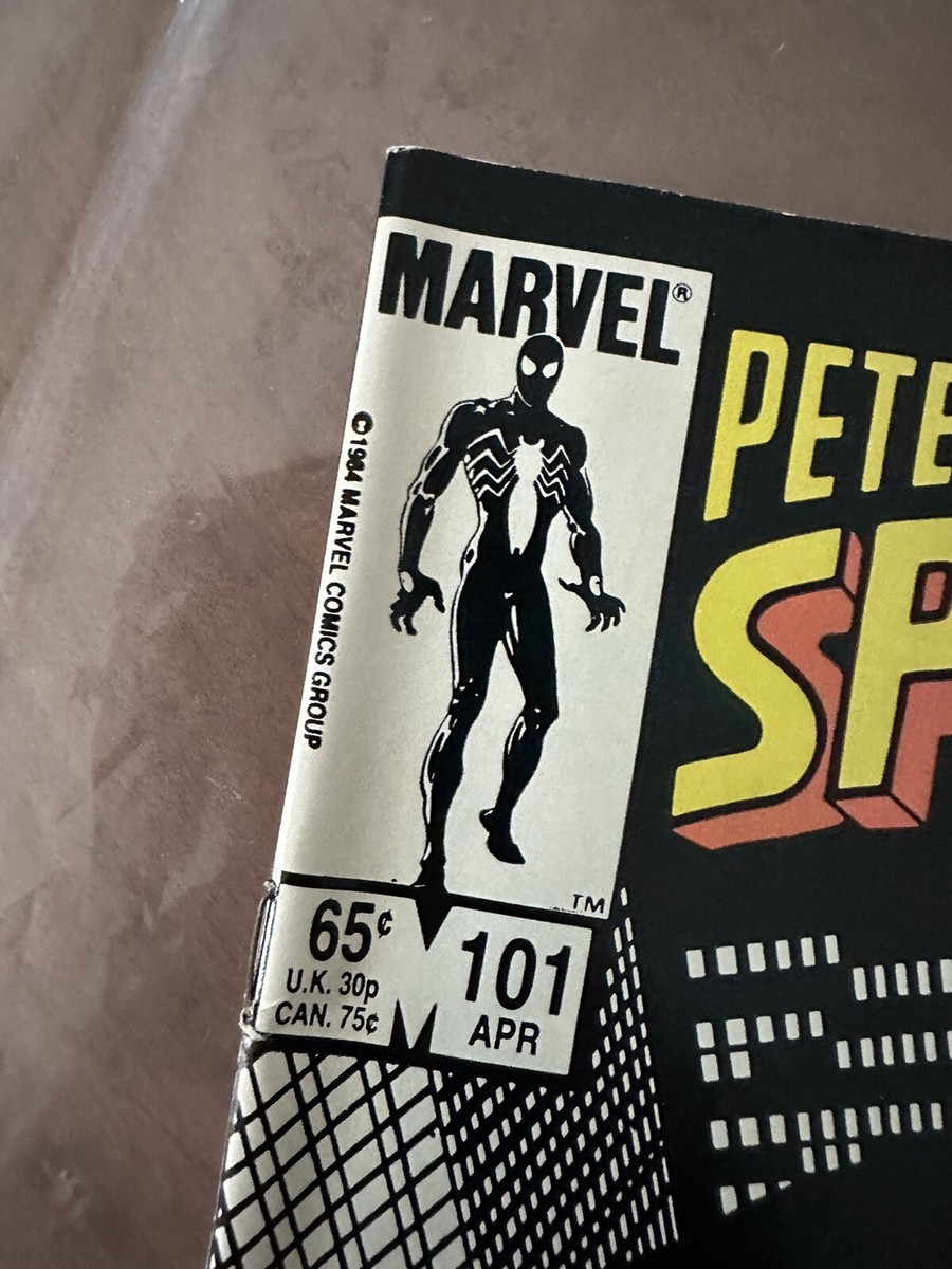 Peter Parker The Spectacular Spider-Man 101 Vol 1 John Byrne Cover