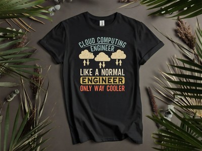 Cloud Computing Engineer T Geschenk für Freund Hoodie Tshirt Herren Damen Unisex AD114