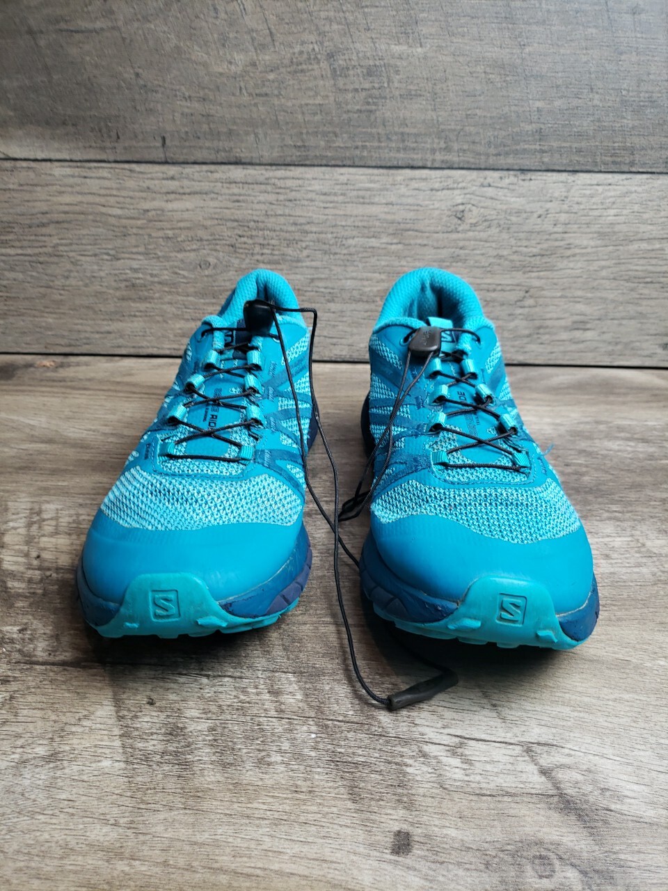 Scarpe da corsa Salomon Sense Ride Trail blu 398477 Ortholite da donna taglia 9