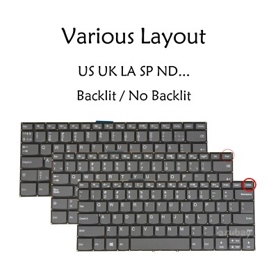 Laptop Keyboard For Lenovo IdeaPad 3-14ADA05 3-14ARE05 3-14IGL05 3-14IIL05  81W0