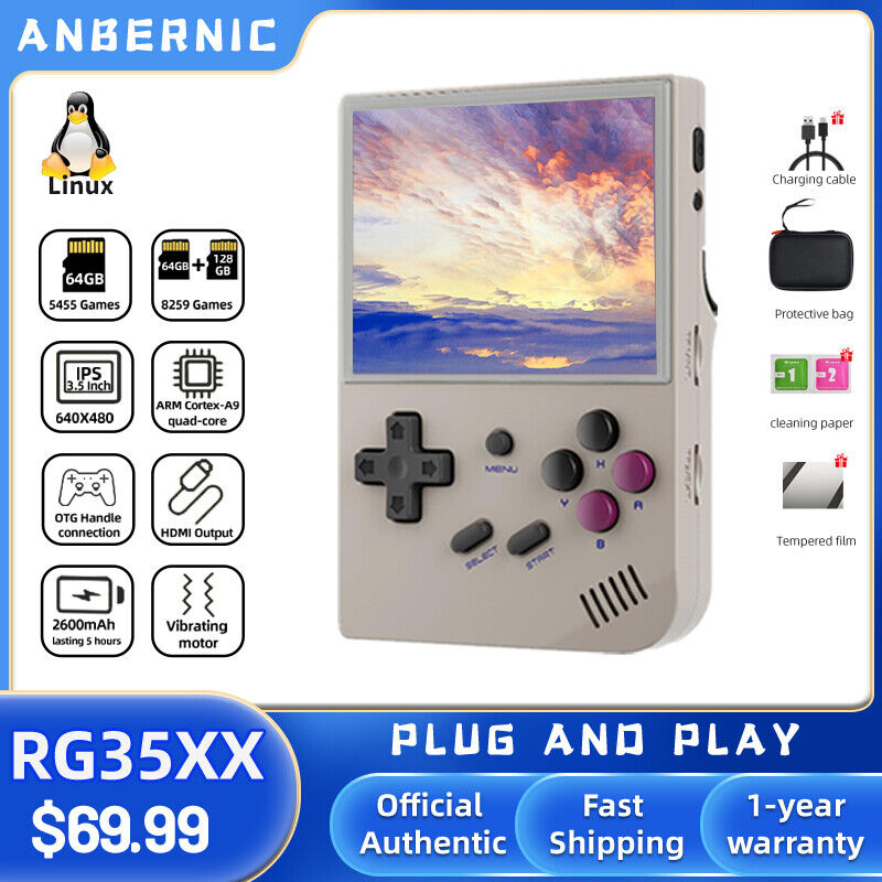 Shipped from California Video Game Player,Portable Retro Handheld Video Game  Consol 