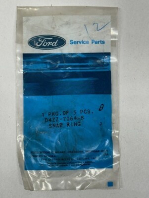 Ford D4ZZ-7064-B Snap Ring – Package of 5 – Genuine Automotive