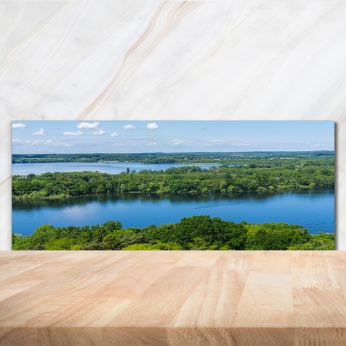 Tulup Crédence de cuisine 125x50cm Dosseret en verre Fond de