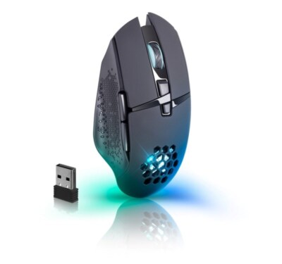4745090820508 MOUSE DEFENDER GM-514 GLORY OPTIC RF RGB 3200dpi 7P BLACK defender