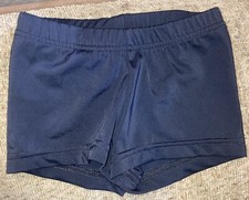 Girls Kids Size S Balera Black Dance Shorts