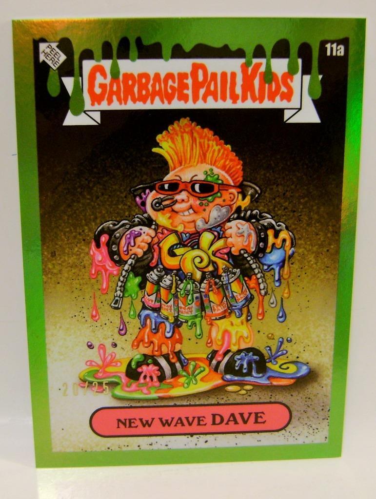 NEW WAVE DAVE #20 /25 GREEN DRESS TO GROTESQUE GARBAGE PAIL