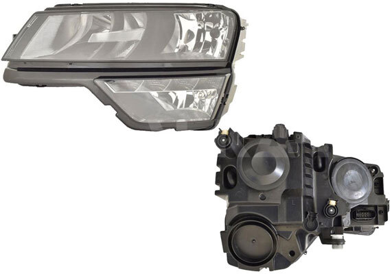 Hauptscheinwerfer Scheinwerfer PY24W H7 H1 Links FüR Skoda Karoq NU7-image