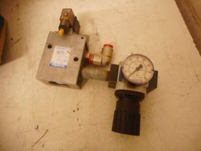 FESTO 1/2" -- 3/2 Solenoid Valve 24DC Coil + Regulator -- LR-D-MIDI -- MFH-3-1/2