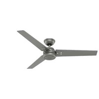Deckenventilator Ohne Licht Silber Protos Decken LüFter Wandschalter 3 Stufen