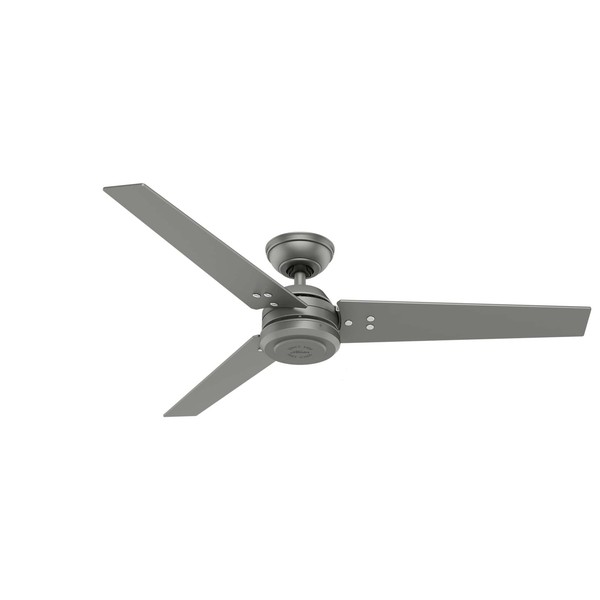Deckenventilator Ohne Licht Silber Protos Decken LüFter Wandschalter 3 Stufen-image