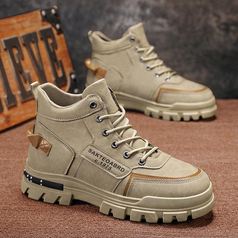 SAOLA Stivaletti stringati uomo inglesi formali outdoor autunno primavera lavoro pompa sport