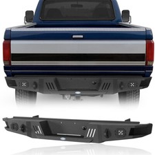 Steel Rear Back Bumper For 1992 1993 1994 1995 1996 Ford F-150 F-250 F-350 Truck Steel Rear Back Bumper For 1992 1993 1994 1995 1996 Ford F-150 F-250 F-350 Truck