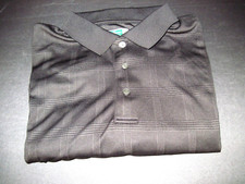 Ben Hogan Performance Golf Polo Shirt Men's XL Black Brown Short Sleeve
