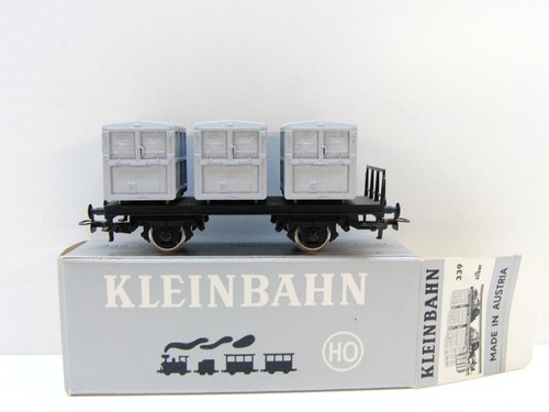 Kleinbahn H0 339 Behältertragwagen "Von Haus zu Haus", DC, TOP in OVP #33562 | Zustand: Gebraucht