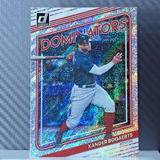 Xander Bogaerts 2022 Donruss DOMINATORS RAPTURE #D-5 - Red Sox