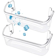 2 Pack UPGRADED 242126602 Refrigerator Door Bin Shelf for Frigidaire Electrolux