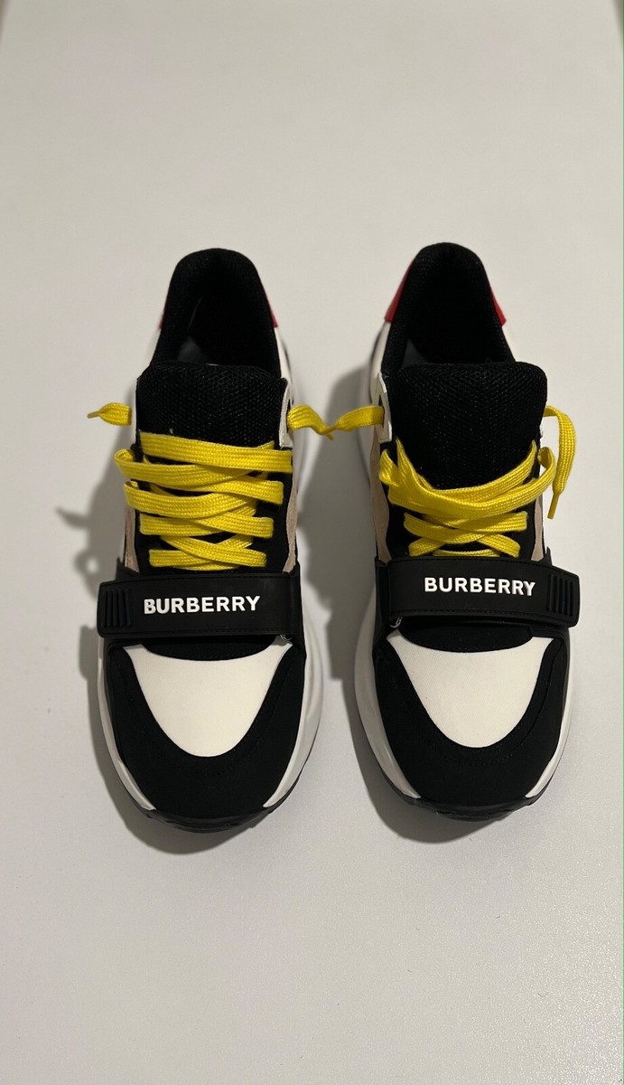 ☆【BURBERRY】☆Nylon, Suede and Vintage Check Sneaker.s☆ Burberry Nylon, Suede and Check Sneakers Size 43 | eBay