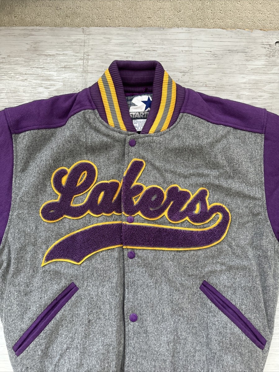 Vintage NEW W/ Tags 90s NBA Starter LA Los Angeles Lakers Wool