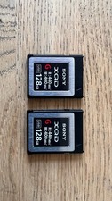 Sony QDG128E XQD G-Series 128GB Memory Card