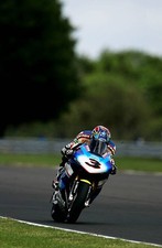 Norick Abe of Japan Yamaha at free practice for the World Superbik- 2005 Photo