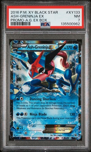 Ash-Greninja-EX graded PSA 7 for sale on eBay