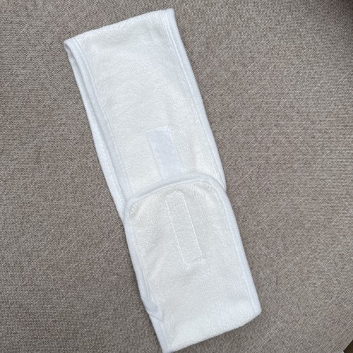 2x White Sports, makeup Headband make-uk hair band, adjustable, breathable, soft - Picture 1 of 3