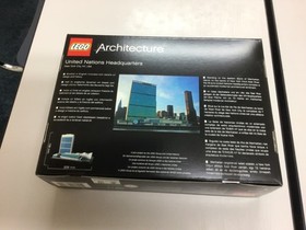 LEGO Architecture United Nations Headquarters Building 21018 Unopened Sealed