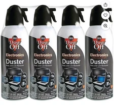 Falcon Dust-Off Compressed Gas Duster (10oz., 4 Pack). Free shipping