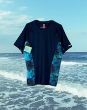 SeaDoo Short Sleeve Rash Guard SPF 50 BRP Performance Quick Dry Tshirt XL New