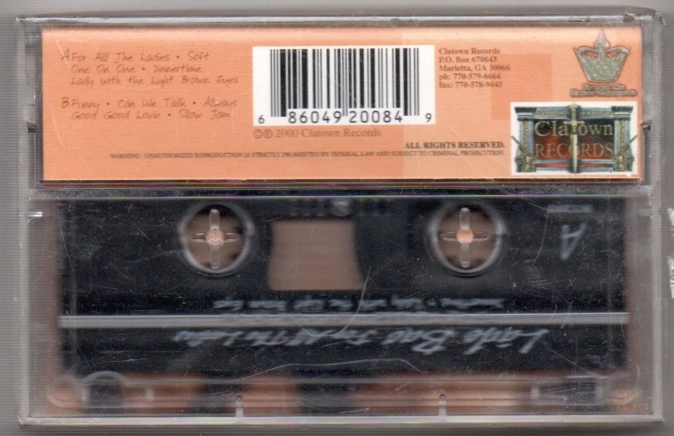 LADE BAC For All The Ladies SEALED R&B Funk Soul Tape Ohio Claytown Records - Image 2 of 3