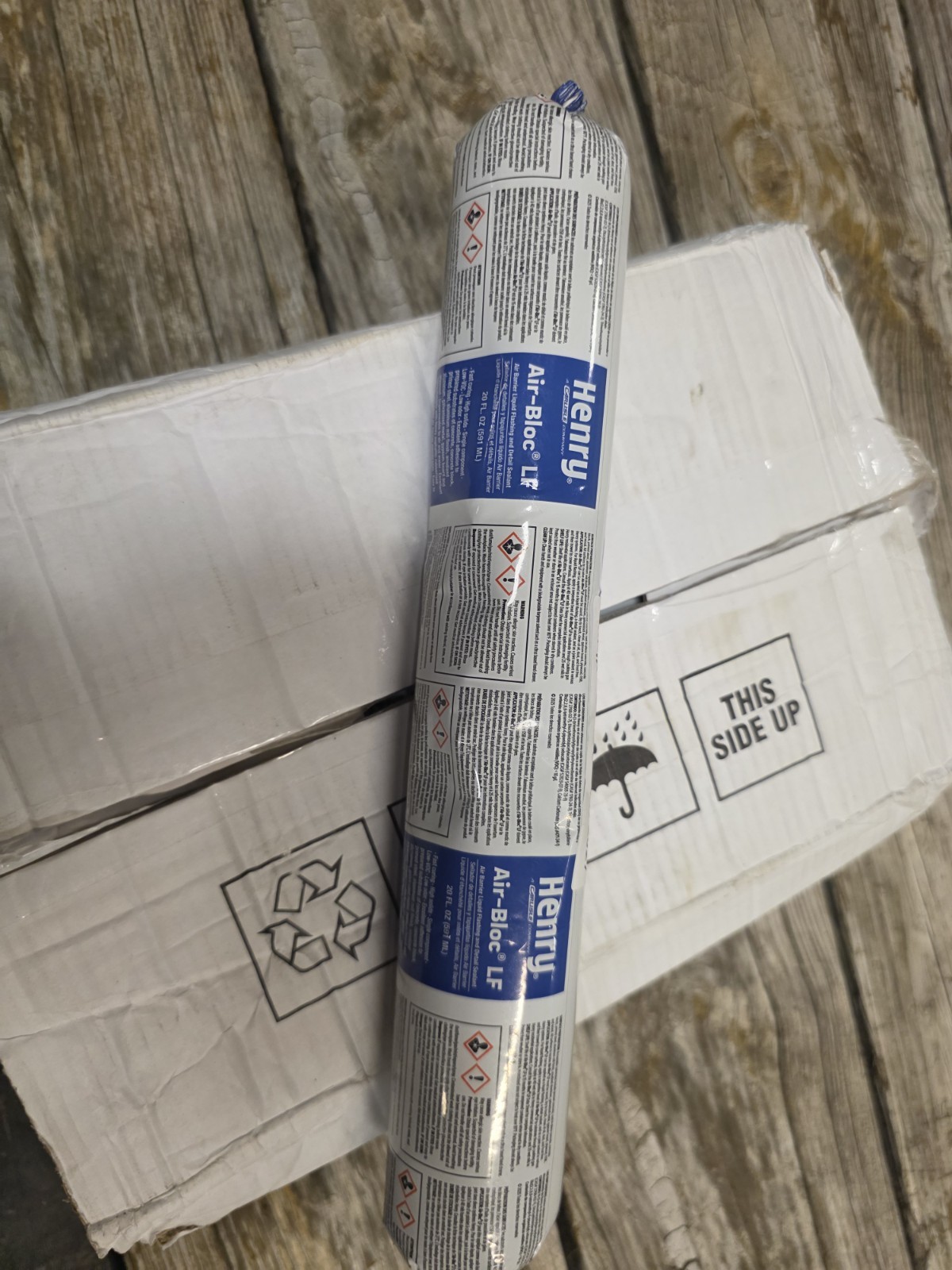 Henry Air-Bloc LF Liquid-Applied Flashing 20oz Sausages Exp 06/2027 Case Of 12