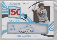 2021 Panini Immaculate Platinum 1/1 Nick Madrigal #CCR-NM Auto 4f5