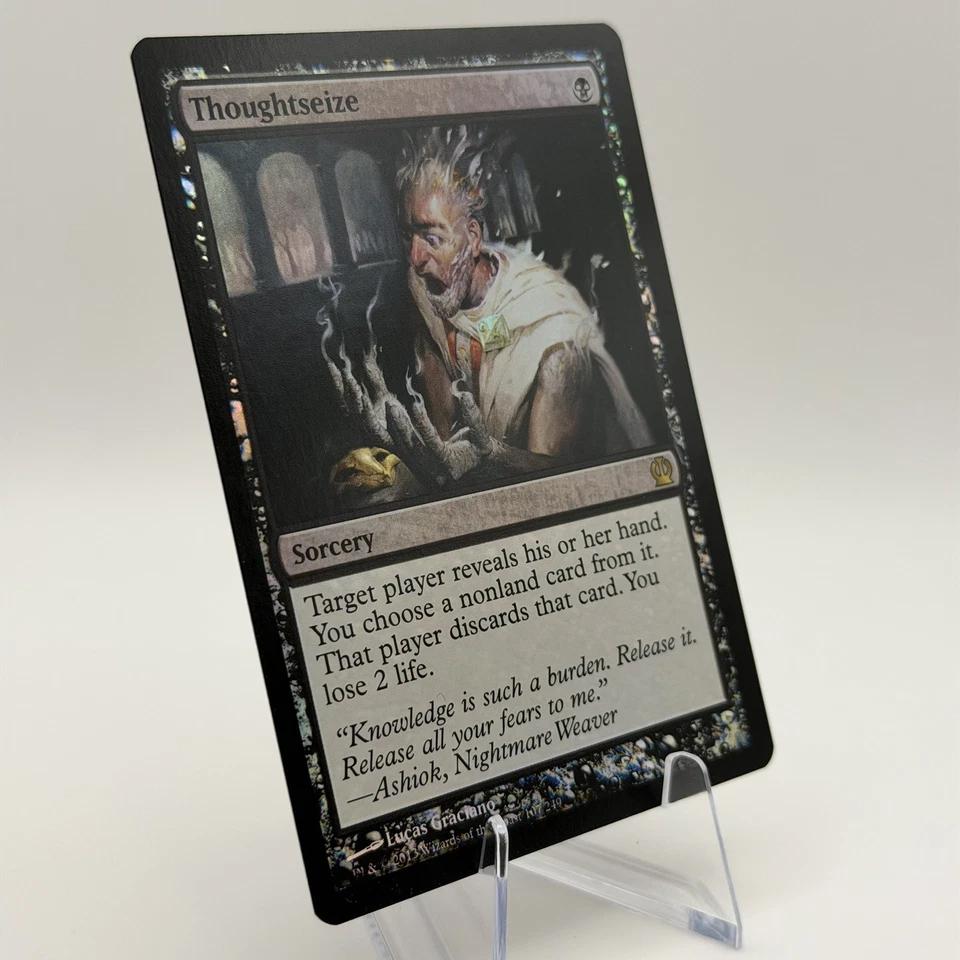 Magic MTG: Thoughtseize - Theros (THS) #107 (Near Mint) *FOIL* - Image 2 of 3
