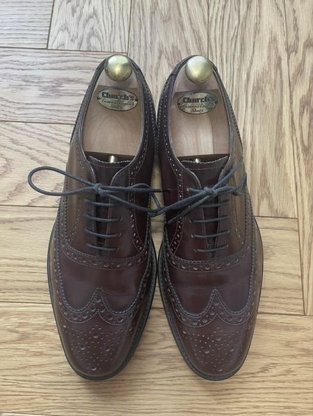 Men Loake Oxfords Brown 43