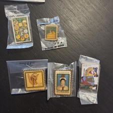 USPS Stamp Pins Assorted girl scout, nurse, dragon