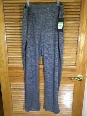Umbro Mens Size XL Black Space Dye Straight Leg Activewear Pants CM-512